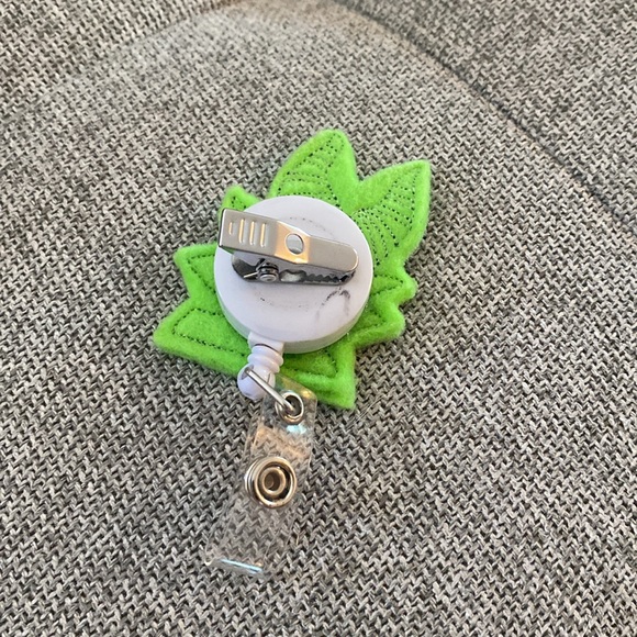 Disney Villians ponytail scrub cap with Malificent badge reel - Picture 3 of 4